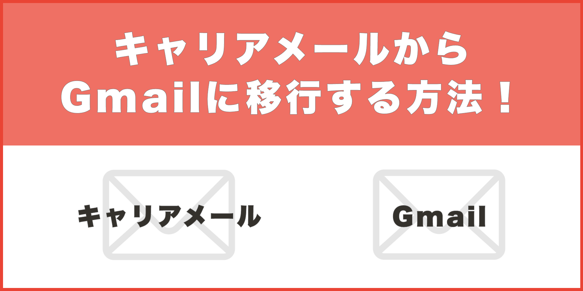 Iphoneでキャリアメールからgmailへの移行方法をご紹介 にこスマ通信